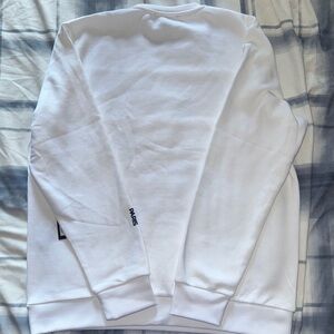 Karl Lagerfeld Classic White Crewneck Sweater Last One!